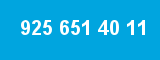 925 651 40 11